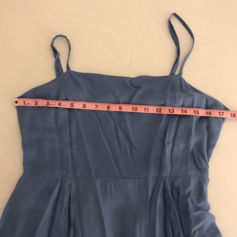 Open-back rayon mini dress - Picture 7 of 9